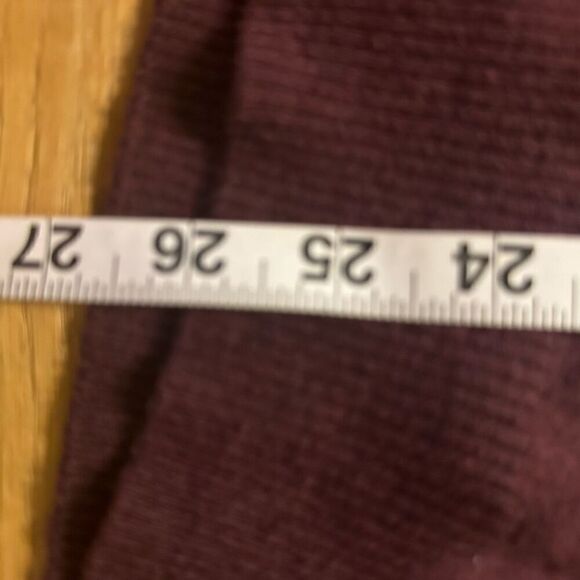 Hawker & Rye cashmere cotton blend sweater maroon medium - Picture 6 of 6